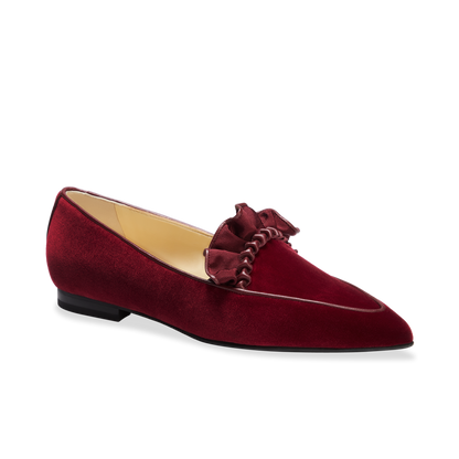 Gudel in Burgundy Velvet
