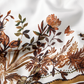 Hidden Garden Scarf 90 in Chestnut Silk