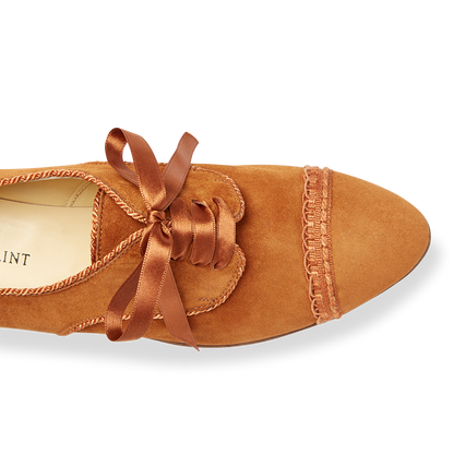 Mackie x Gravati Cognac Twist Suede