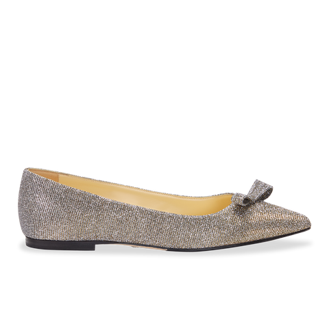 Natalie | Gunmetal Lame | Sarah Flint