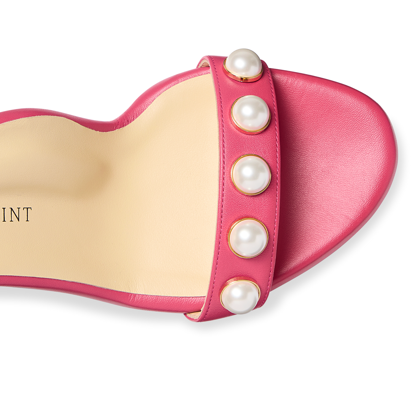Perfect Block Sandal 60 in Studded Positano Pink