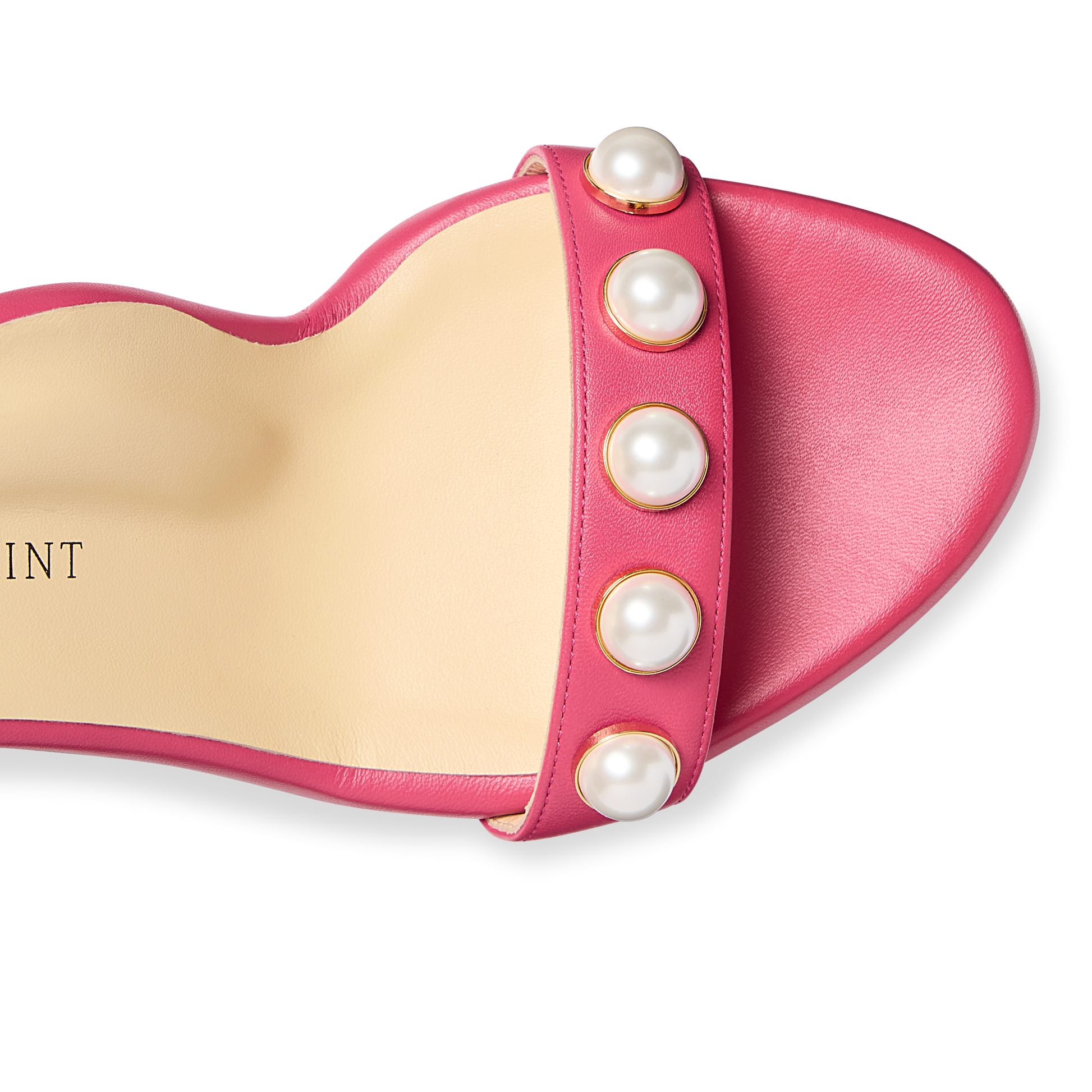 Perfect Block Sandal 60 in Studded Positano Pink