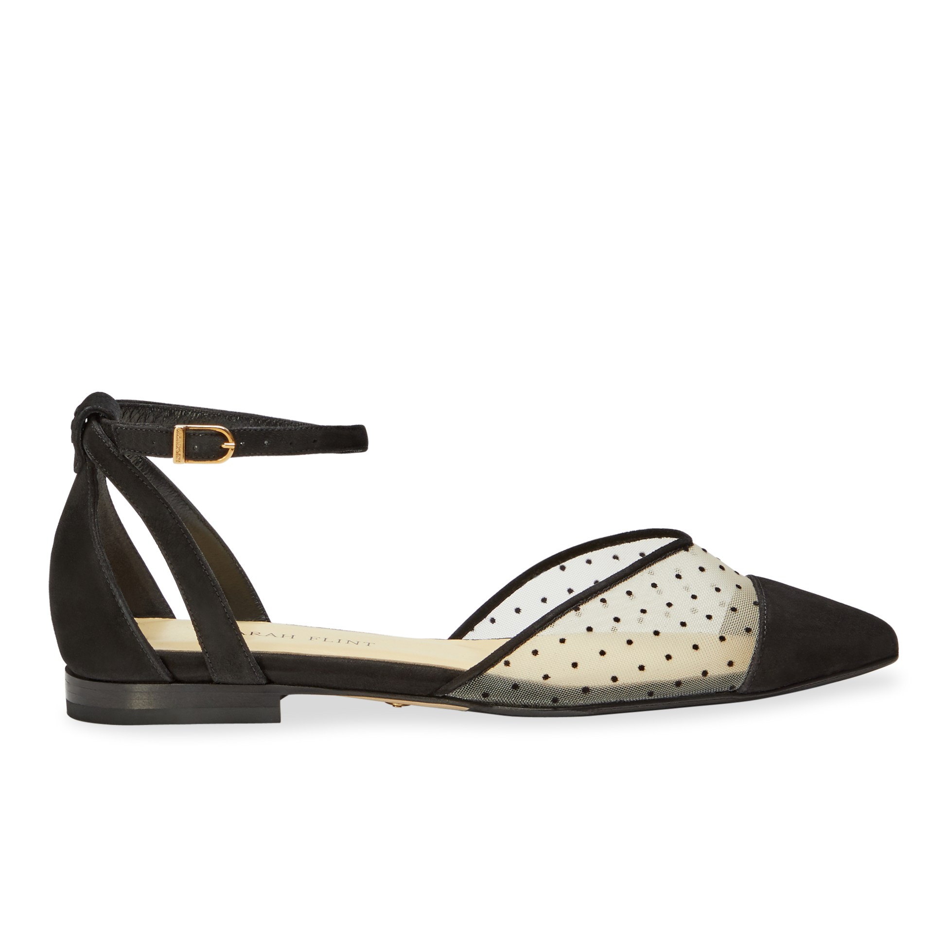 Mesh polka dot shoes online