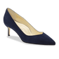 50mm Italian Made Perfect Pointed Toe Pump in Navy Suede