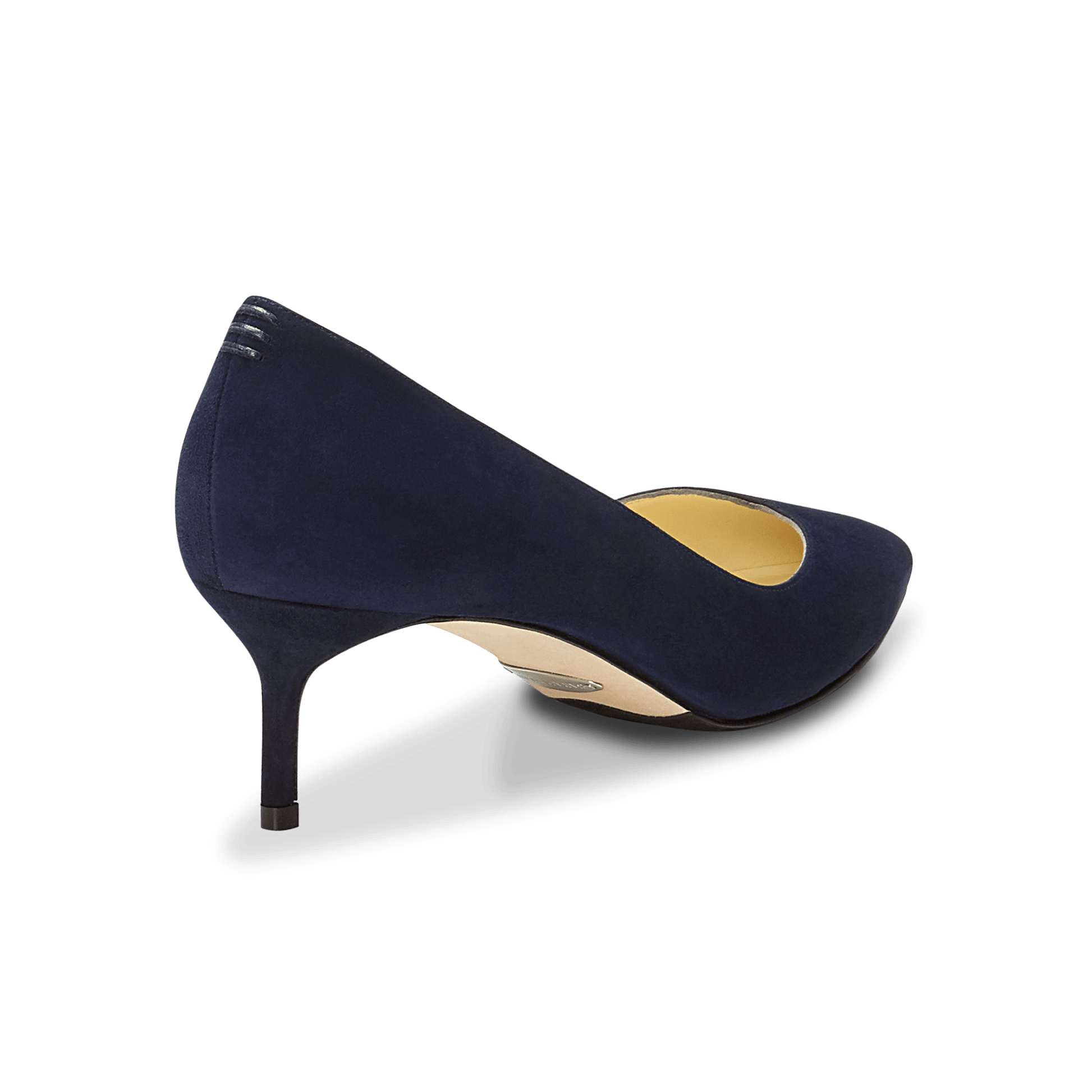 Sarah Flint Perfect Round Toe Pump 70 Heels in Black Suede | Luxury Heels for Women | Handcrafted Designer Shoes Made in Italy