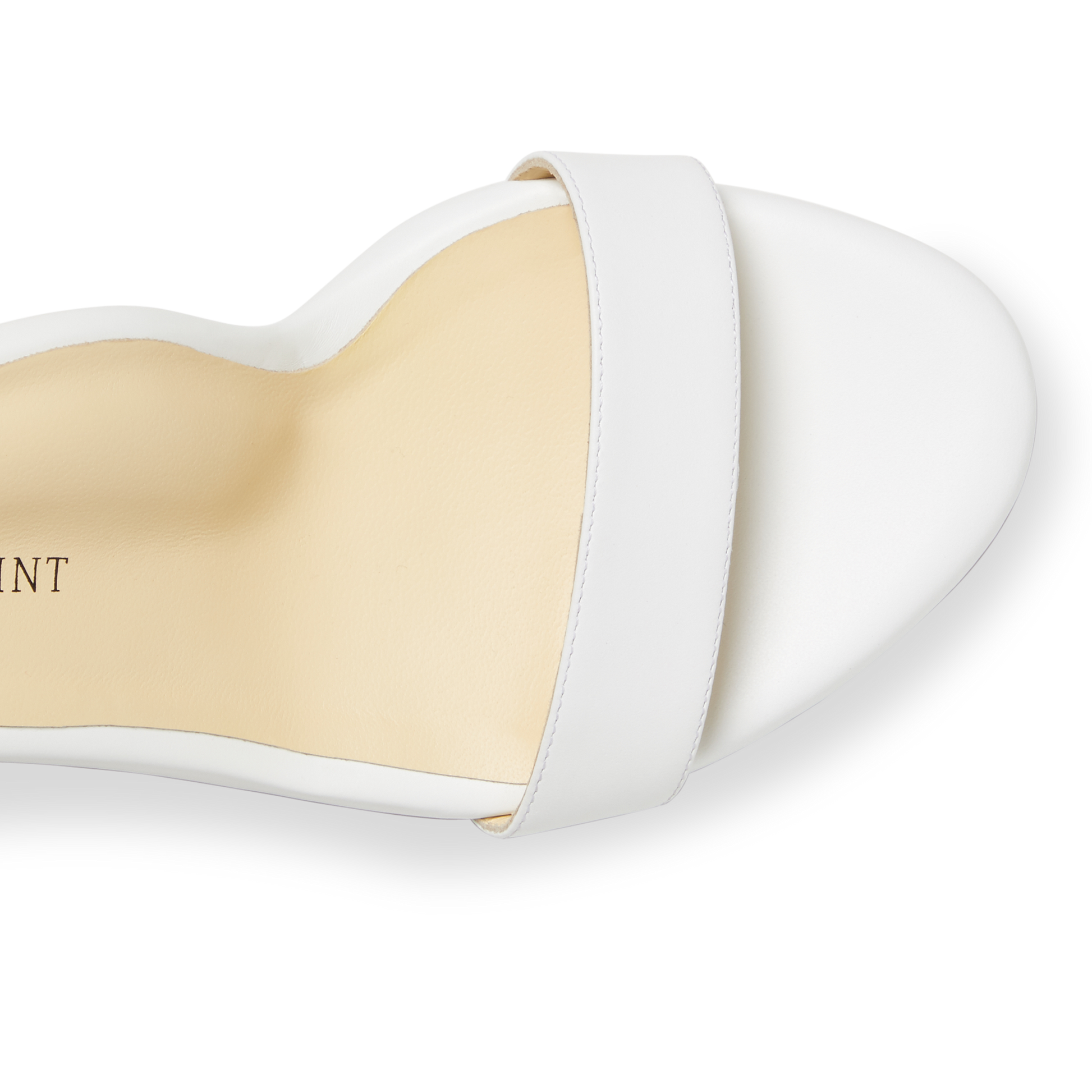 Perfect Block Sandal 60 | White Calf | Sarah Flint Perfect Block Sandal 60 | White Calf | Sarah Flint