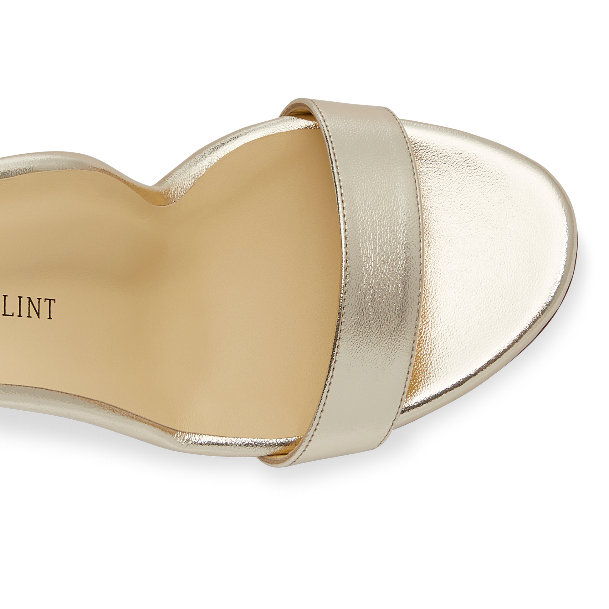 Perfect Block Sandal 90 | Gold Nappa | Sarah Flint Gold Nappa / 7.5 Perfect Block Sandal 90 | Gold Nappa | Sarah Flint Gold Nappa / 7.5