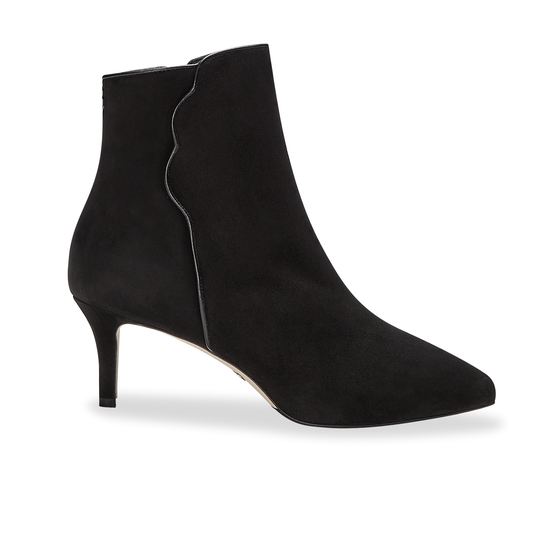 Perfect Dress Bootie 60 Black Suede Sarah Flint - Main Image