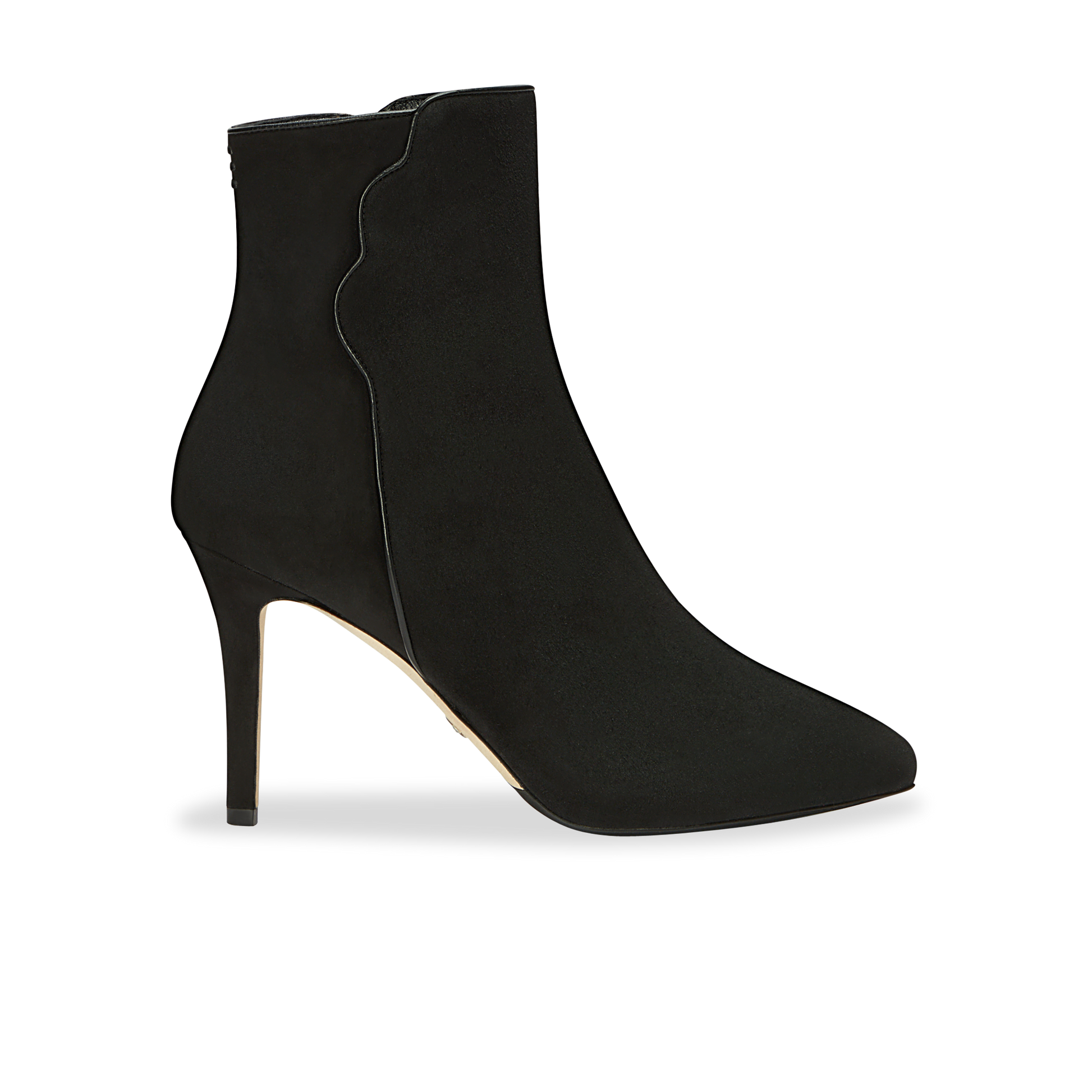 Perfect Dress Bootie 90 Black Suede Sarah Flint