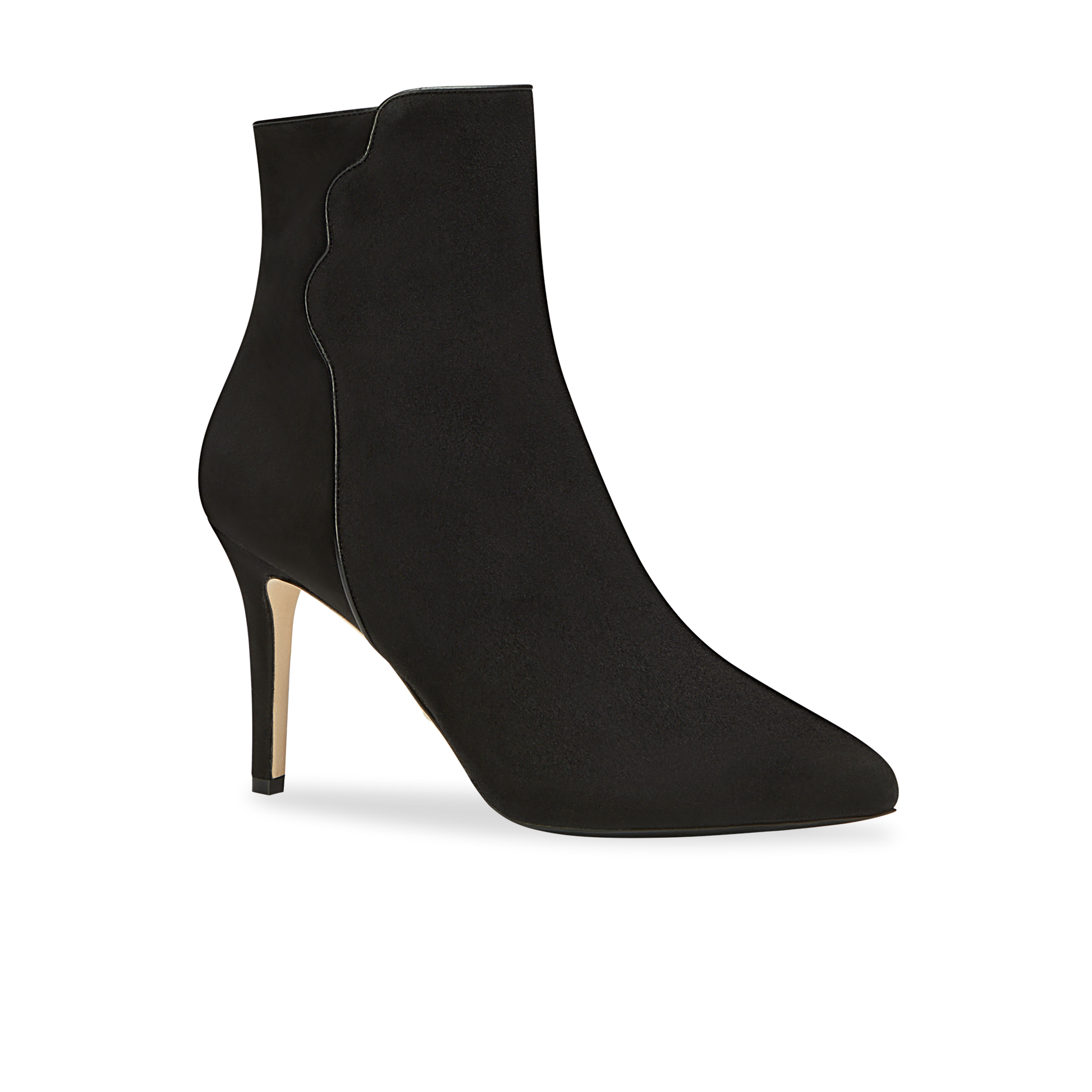 Perfect Dress Bootie 90 Black Suede Sarah Flint - Main Image