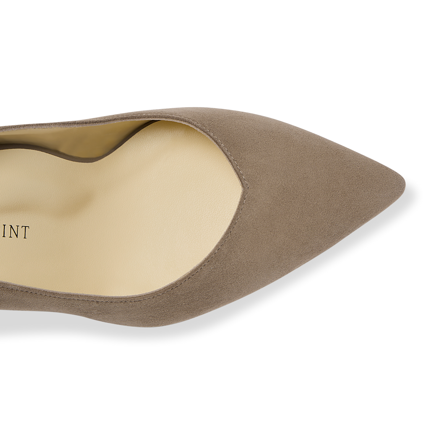 Perfect Kitten Pump 50 in Taupe Suede