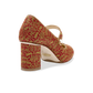 Perfect Mary Jane Pump 70 in Bright Red Rabbit Jacquard