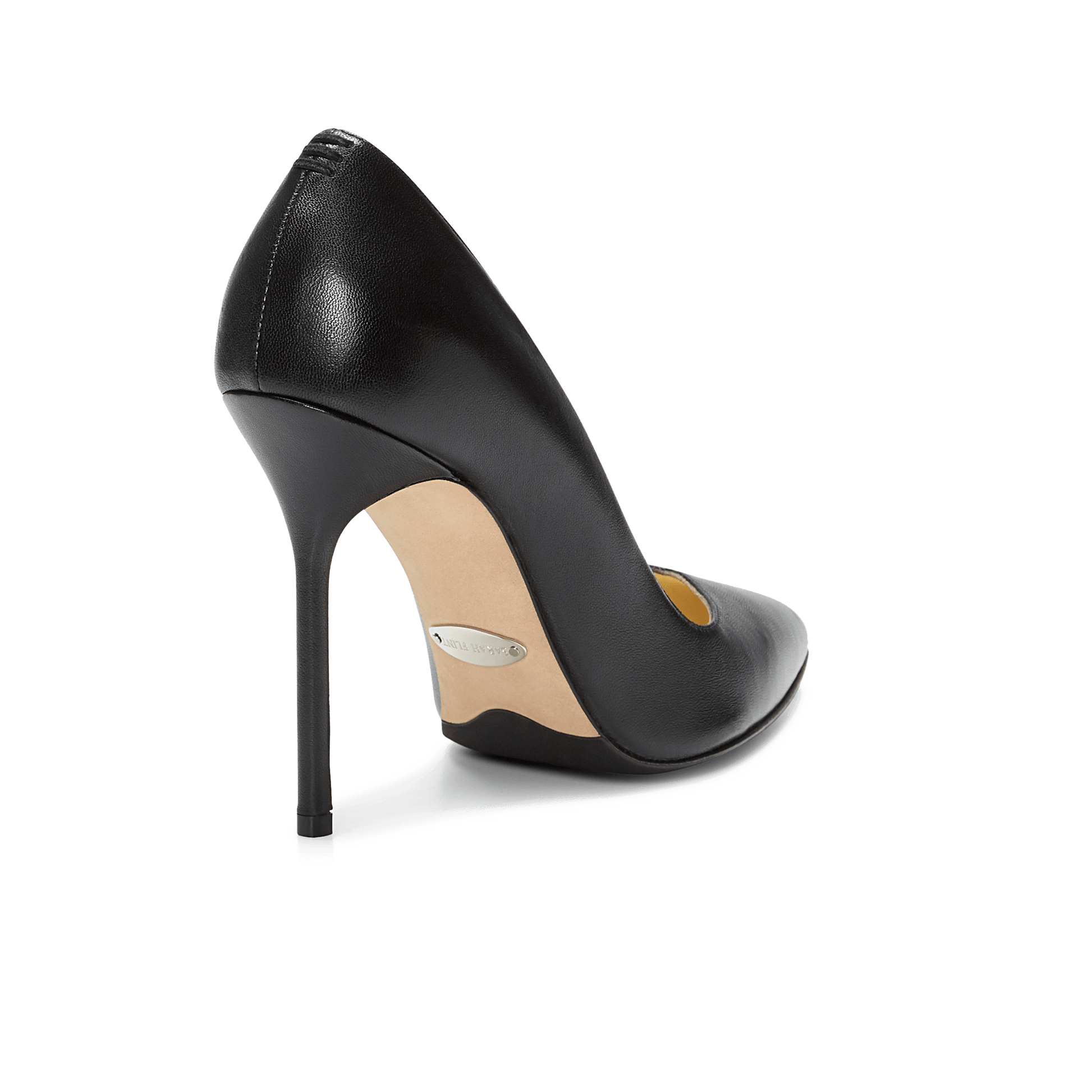 Sarah Flint Perfect Pump 100 Heels in Black Calf | Luxury Heels for Women | Handcrafted Designer Shoes Made in Italy