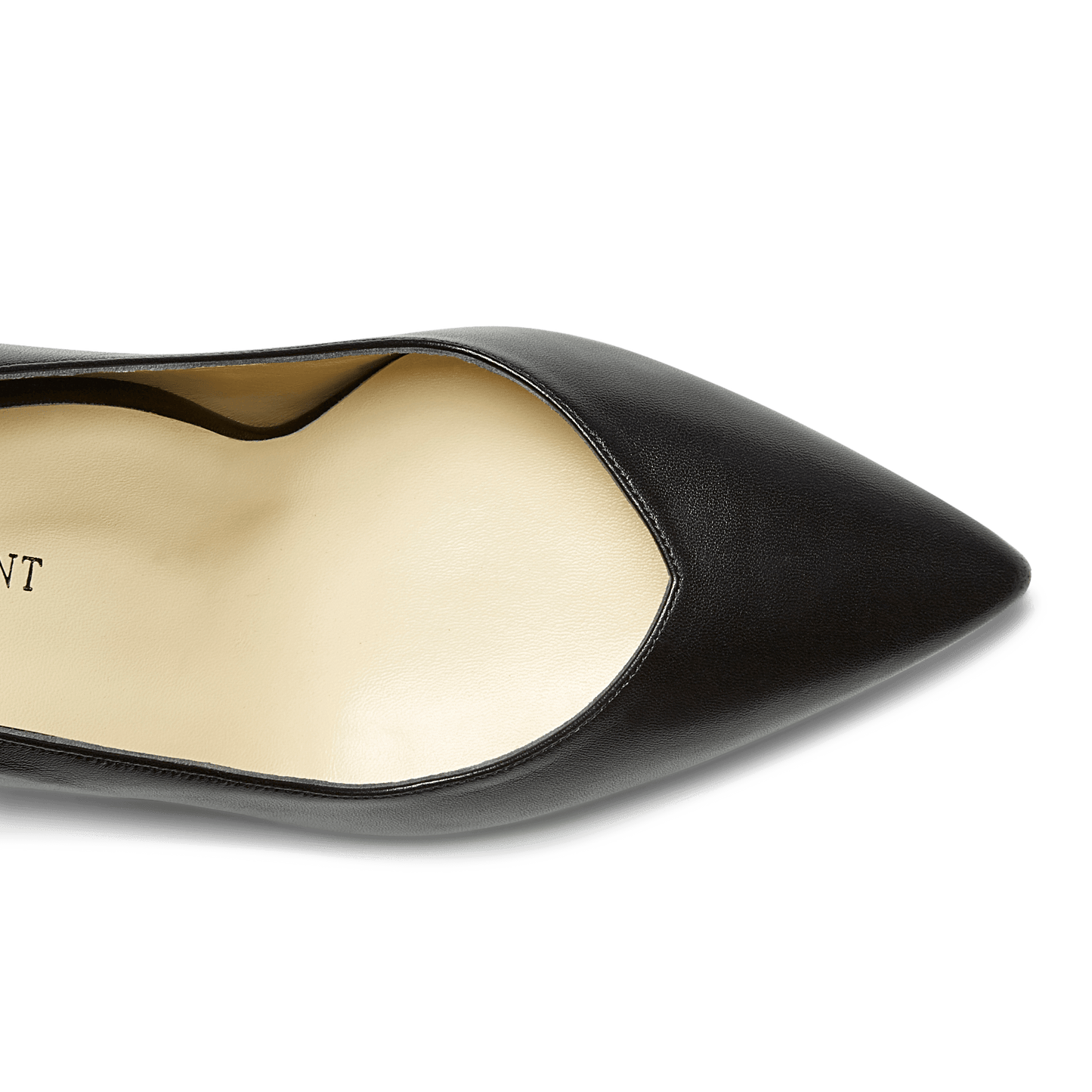 50mm Italian Made Perfect Pointed Toe Pump in Black Calf