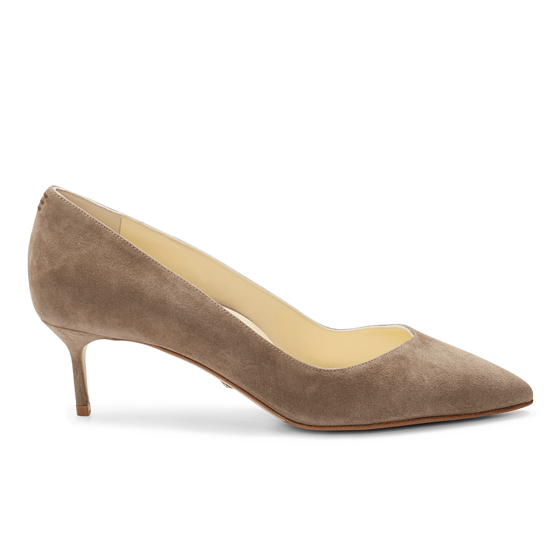 Taupe 2025 suede heels