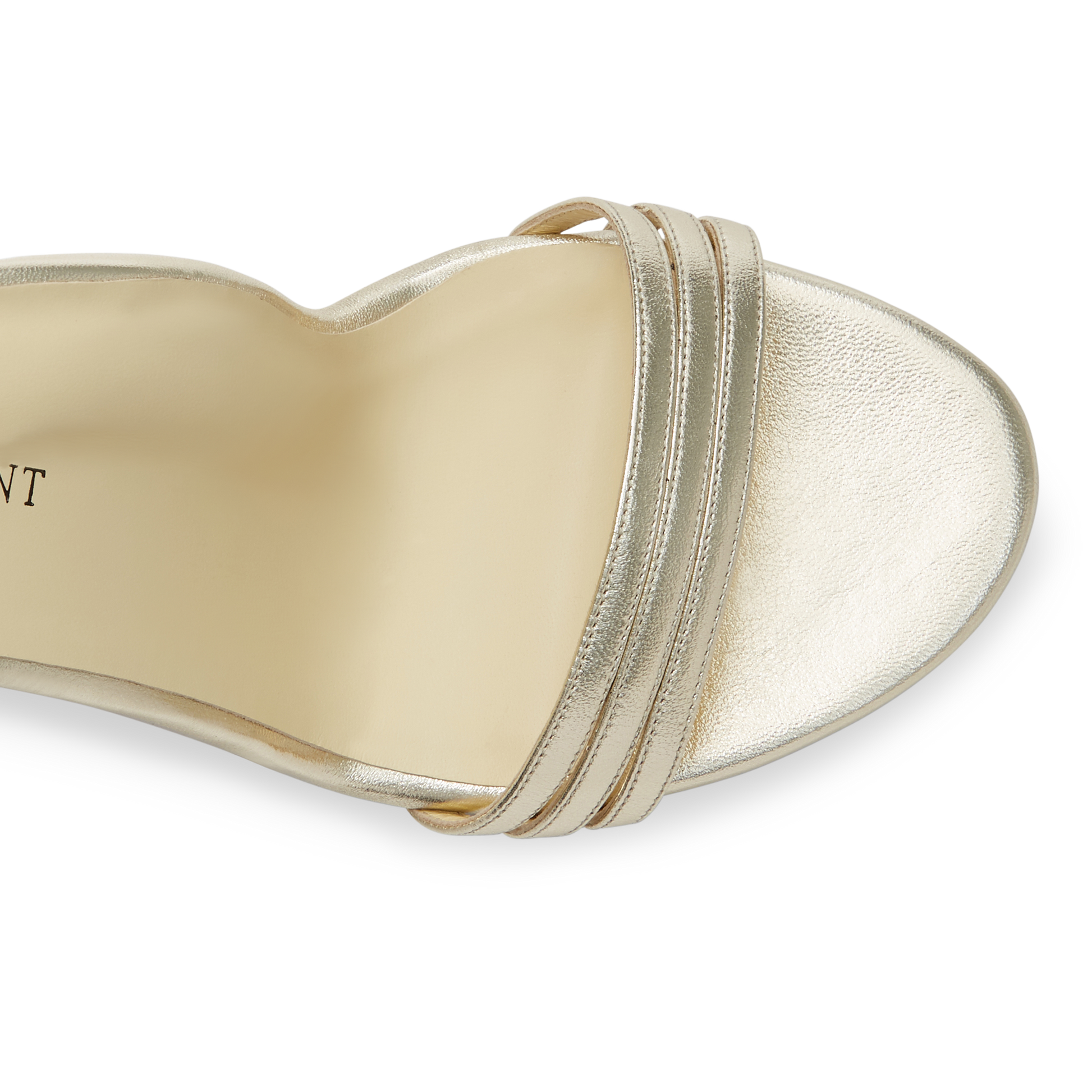Perfect Sandal 85 | Gold Nappa | Sarah Flint Perfect Sandal 85 | Gold Nappa | Sarah Flint