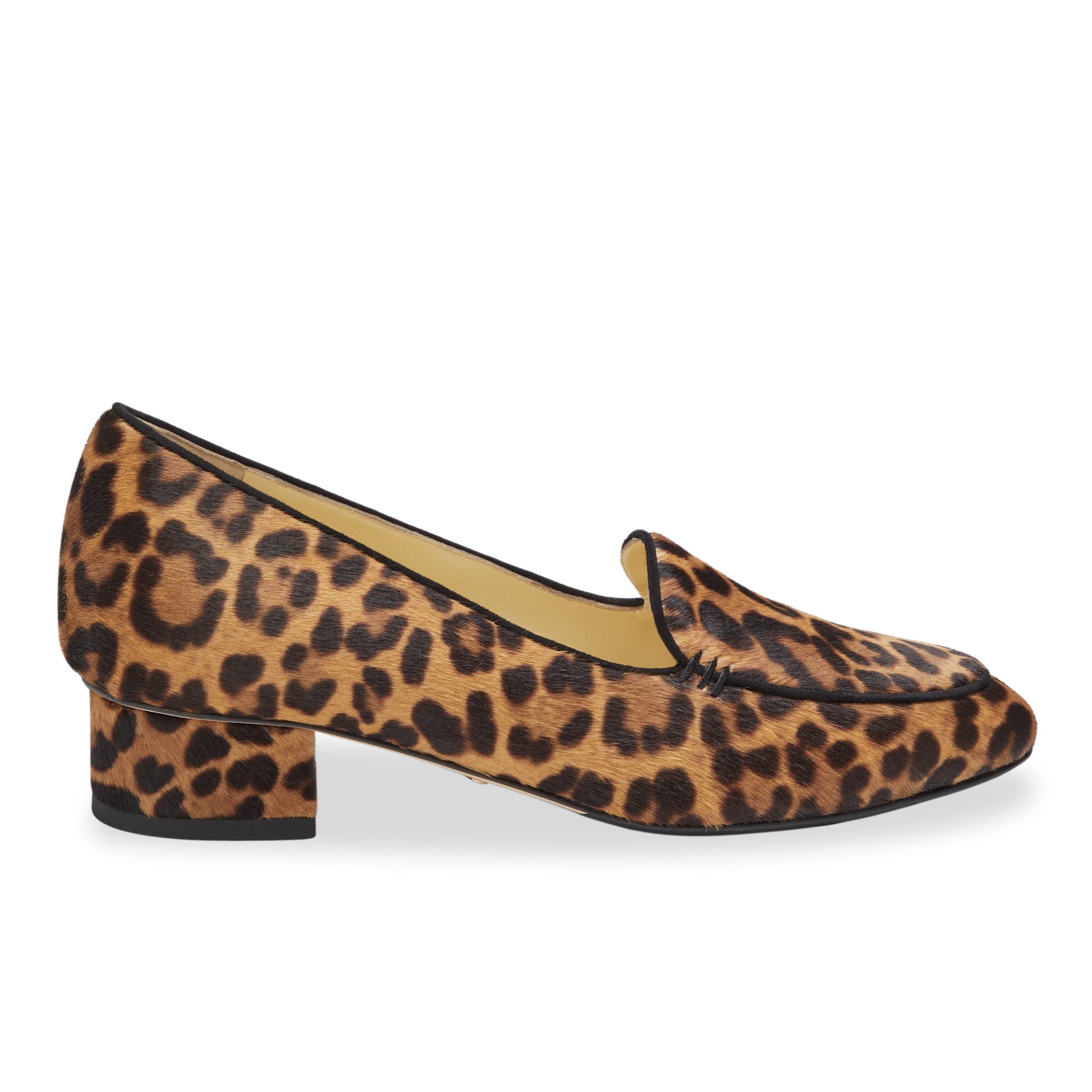 Leopard print 2025 flat loafers
