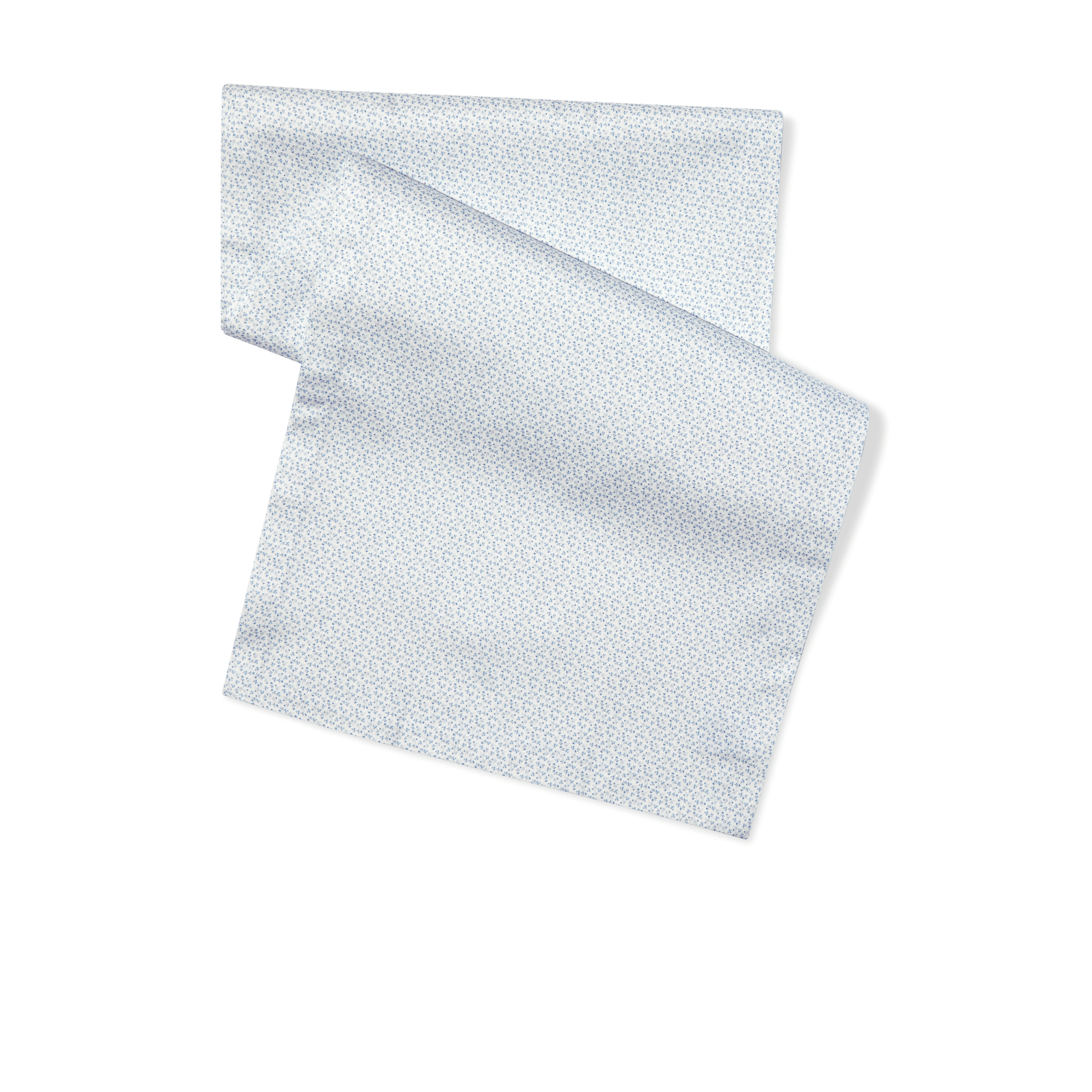 Table Runner Sarah Flint x Maman Blue And White Ditsy Floral Cotton