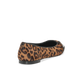 Sacchetto Ballet Flat in Chocolate Leopard Haircalf