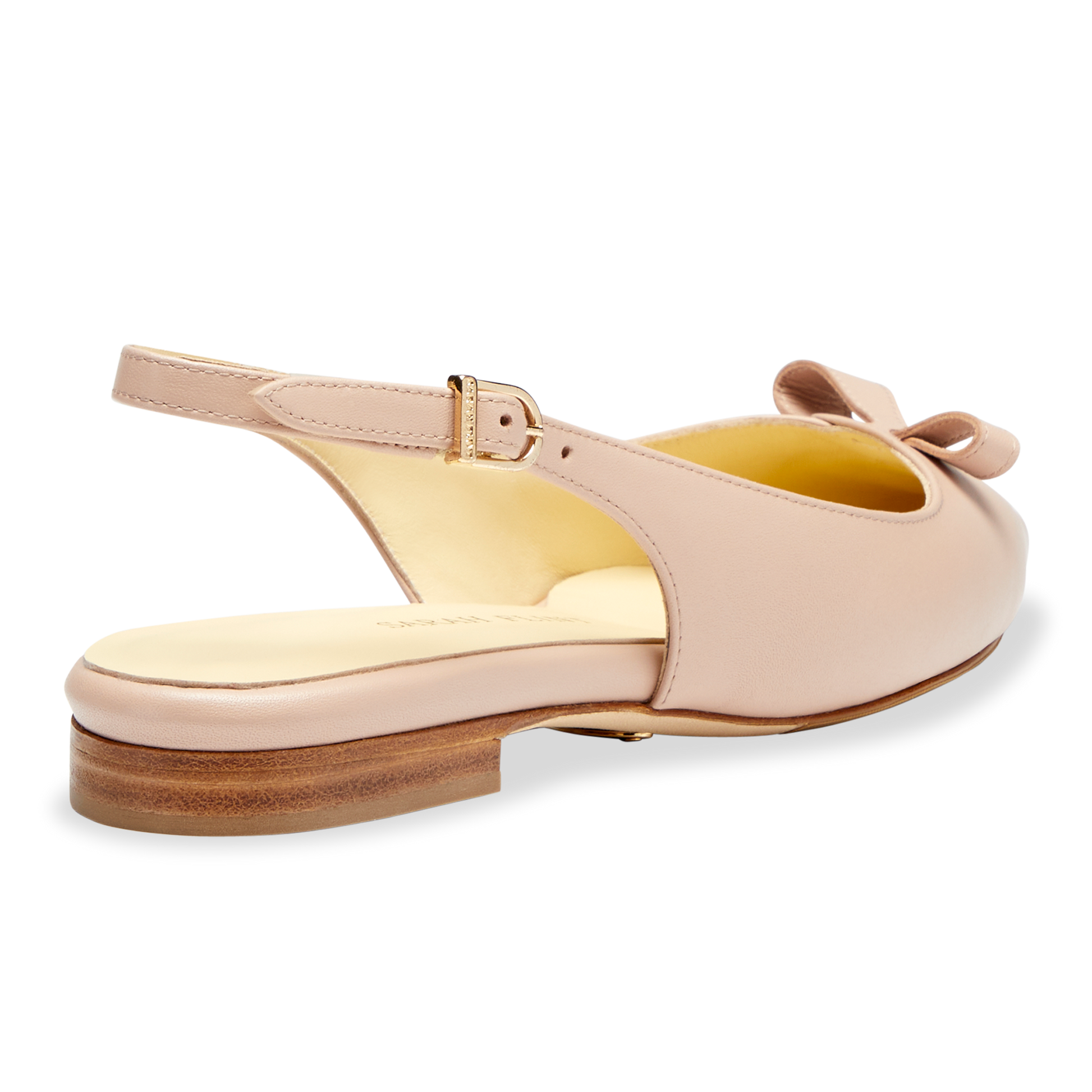 Handcrafted Sling-Back Ballet Flat in Petal Calf