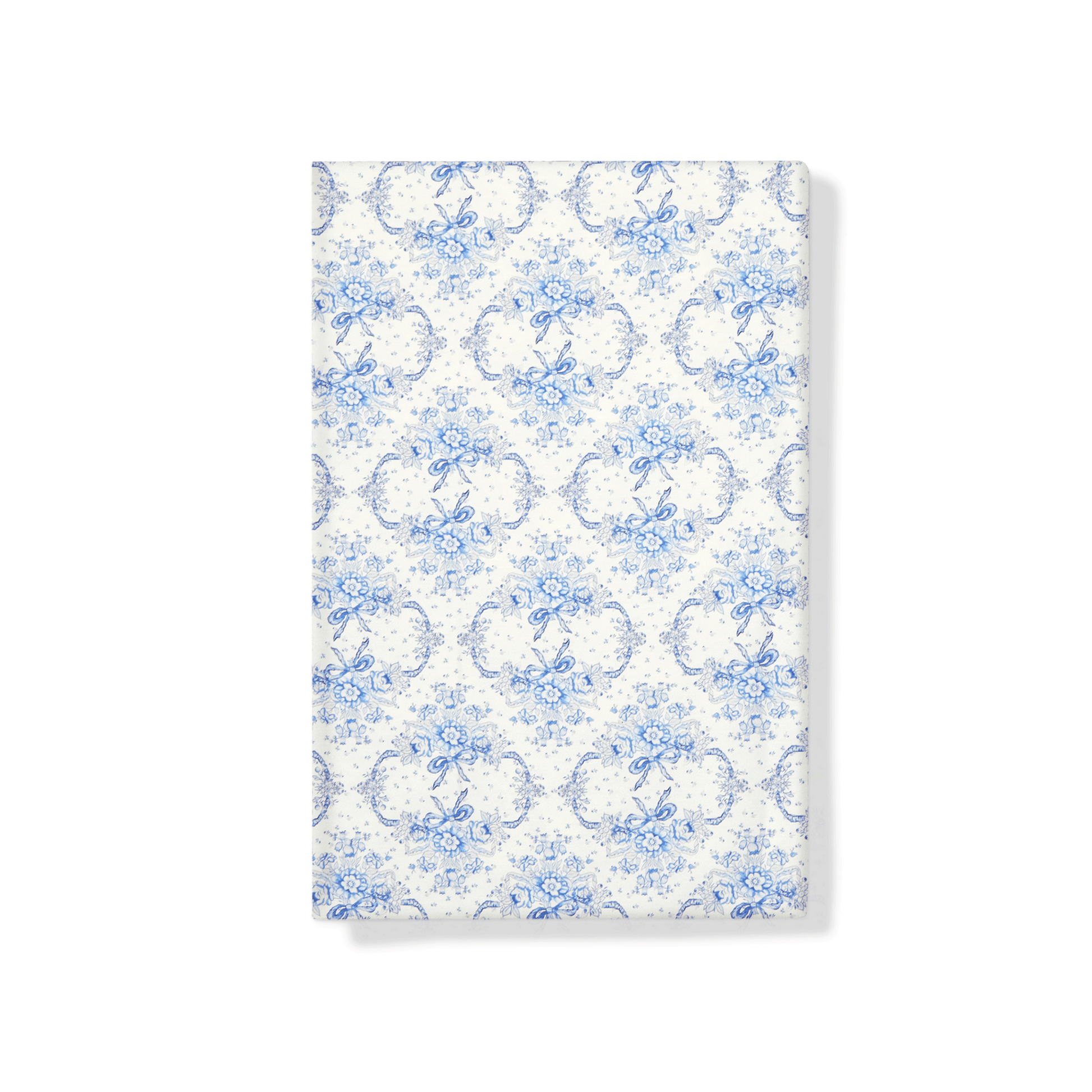 Rectangular Tablecloth Sarah Flint x Maman Blue And White Cotton