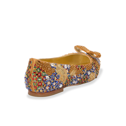 Natalie Klimt in Metallic Beaded Satin