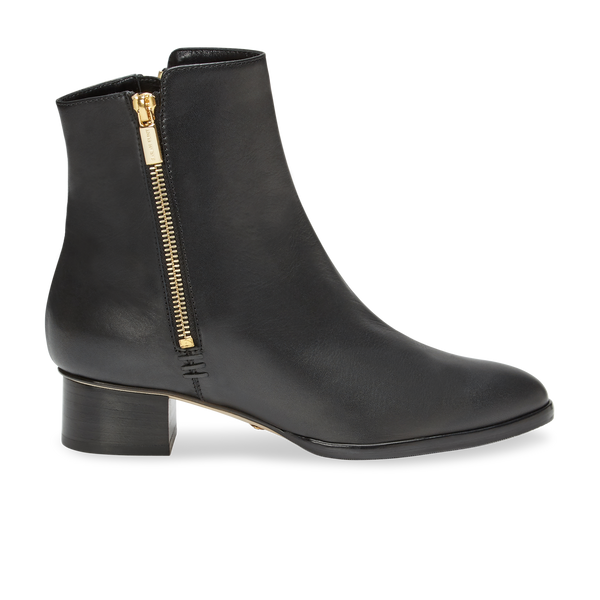Perfect Zip Bootie 30 | Black Calf | Sarah Flint