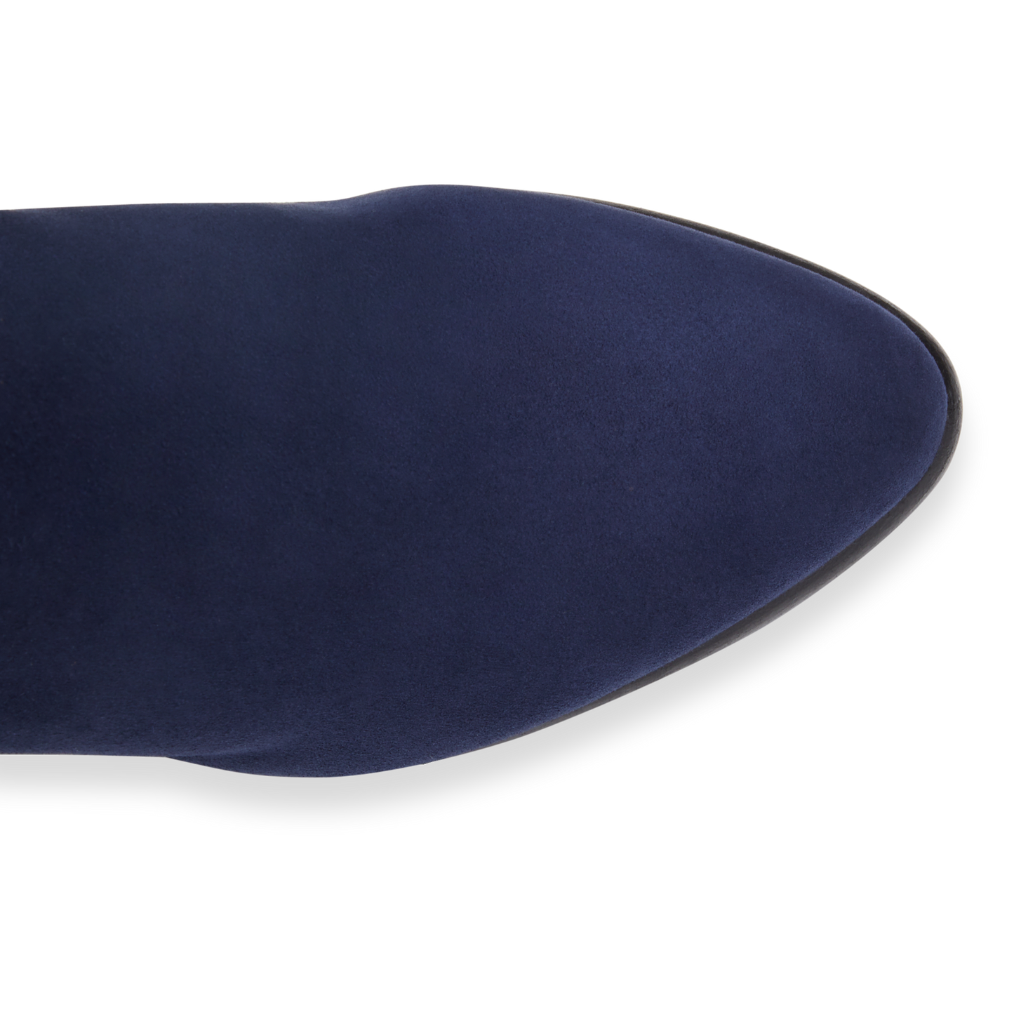 Perfect Stretch Boot in Water-Resistant Navy Suede